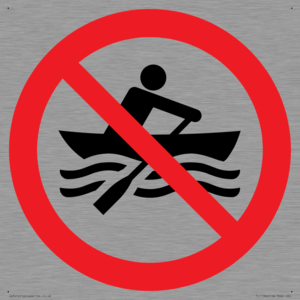 Prohibition: No manually powered craft